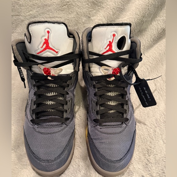 Air Jordan 5 Retro Off-White Muslin - Size 13M - Picture 9 of 11